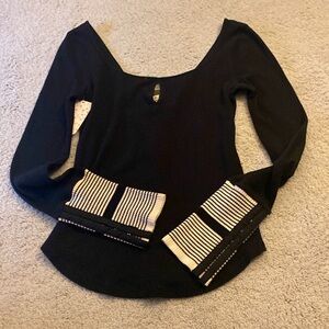 Free People long sleeve thermal top